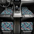 thumbnail image 7 of Pofeuu Fish In The Wave Print Car Foot Mat Set of 4 Pieces - All-Weather Full Set Floor Mats for Cars Trucks SUVs, 7 of 7