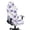 Purple Daisy Floral, variant on TSOVTHRID Beagle Dog Black Print 4 Pieces Gaming Chair Covers Slipcovers Non-Slip Gamer Chair Cover Stretchable Rotating Armchair Covers with Armrest Covers for Study or Bedroom