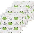 thumbnail image 3 of GZHJMY Frog Pattern Wash Cloth Set of 6, 12 x 12 Inch Cotton Baby Washcloths Absorbent and Super Soft Feel Fingertip Towel Face Towels for Bathroom, Gym, Spa, 3 of 7