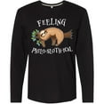 thumbnail image 3 of Inktastic Feeling Philo-Sloth-ical- cute and funny sloth on a tree branch Long Sleeve T-Shirt, 3 of 5