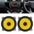 thumbnail image 4 of 2Pcs 2 Way Coaxial Car Speakers, Full Range 4in 300W  Custom Component Speaker System For Car Audio Systems Modification, 4 of 8