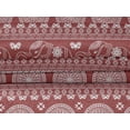 thumbnail image 5 of oneOone Velvet Red Fabric Block Dress Material Fabric Print Fabric By The Yard 58 Inch Wide-MY, 5 of 5