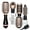 Black, variant on SKIMI Hair Dryer Brush, Hot Air Brush, Blow Dryer Brush Tool Set Straightener/Dryer/Curling Plastic, Curling Brush Hair Dryer