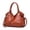 Brown, variant on Crossbody Bag For Women Top Handle Satchel Casual Purse Satchel Tote Convenience Shoulder Bags