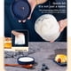 thumbnail image 4 of Wosthever Batidor de huevos eléctrico Batidor de crema automático Carga USB inalámbrica Pastel portátil Horneado rápido Dispositivo de agitación de Cocina y Comedor azul 2 taza, 4 of 6