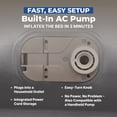 thumbnail image 5 of Sealy Tritech 20" Air Mattress Inflatable Bed Twin with Built-In AC Pump, 5 of 12