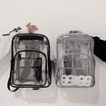 thumbnail image 3 of Large Capacity Transparent Backpack Waterproof PVC School Bag,As Picture, 3 of 7