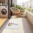 thumbnail image 4 of Yayeee Doormat for Indoor Entrance 32" x 20" Non Slippery Floor Rug, Colorful Flower, 4 of 8