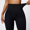 thumbnail image 4 of MKLEKYY Leggings deportivos para mujer, pantalones de yoga con microaltavoz para mujer, pantalones de yoga ajustados de cintura alta de secado rápido para primavera y otoño., 4 of 4