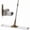 Pt14 Brown, variant on Commercial Flat Microfiber Floor Mop Cleaning System 24" Inch Wet Dry and Dust Hardwood with 4 Washable Pads Cleaner for Laminate Tile Stainless Steel Handle and Extension (PT14 Green)
