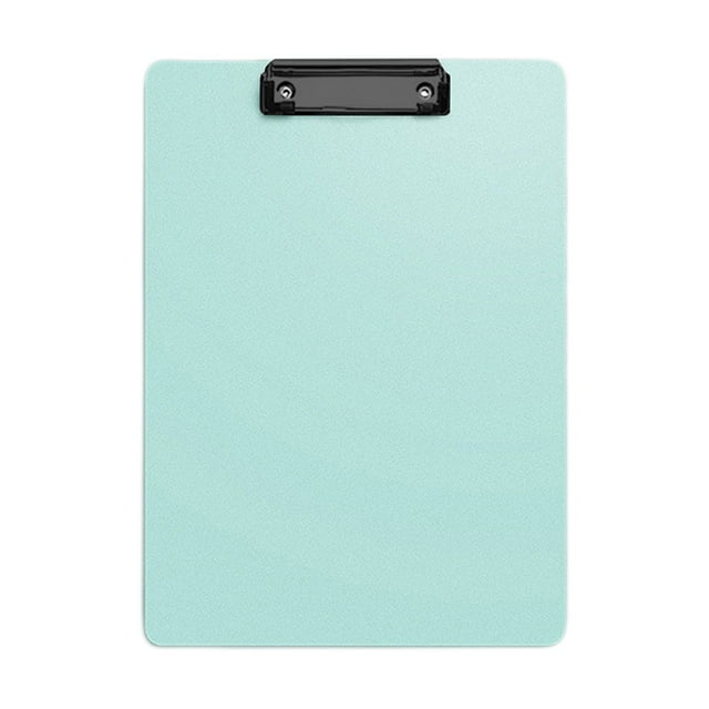 Light Grey Plastic Folder Board Office Supplies Thickened Writing Board Student Color Clip Home School Folder Light Grey