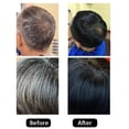 thumbnail image 2 of 10 champús instantáneos para tinte de cabello con ingredientes naturales para hombres y mujeres (negro), 2 of 8