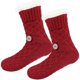thumbnail image 2 of Women Winter Socks For Home Use Christmas Occasion Red Thickened Fuzzy Warmth 1 Pair, 2 of 4