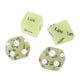 thumbnail image 1 of 4x Dados de Posición D12 D10 D6 Glow para Adultos Juego de Despedida de Sunnimix Dados de posición de amor para adultos, 1 of 7