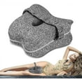 thumbnail image 1 of Knee Pillow For Side Sleepers Ergonomic Memory Foam Orthopedic Cushion For Hip, 1 of 3
