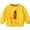 Yellow, variant on Odeerbi Kids Boys Girls Halloween Pumpkin Crewneck Sweatshirts Fall Winter Cotton Sweatshirt Kids Kids Cute Solid Color Halloween Print Long Sleeve Sweatshirts Top Kids Clothes Orange