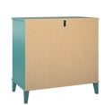 thumbnail image 3 of Ameriwood Home Monticello 2 Drawer Dresser w/ Pull-out Desk, Taupe, 3 of 9