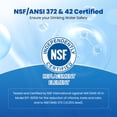thumbnail image 3 of Waterspecialist WS613B Reemplazo para MWF®, SmartWater® MWFP, MWFA, GWF, HDX FMG-1, WFC1201, GSE25GSHECSS, PC75009, RWF1060, Kenmore® 9991 Filtro de agua para refrigerador, 3 filtros, 3 of 5