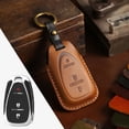 thumbnail image 1 of Car Key Fob Cover Case Protector For Chevrolet Equinox Malibu Cruze Trax Car Key Case Fob Cover Leather, 1 of 24