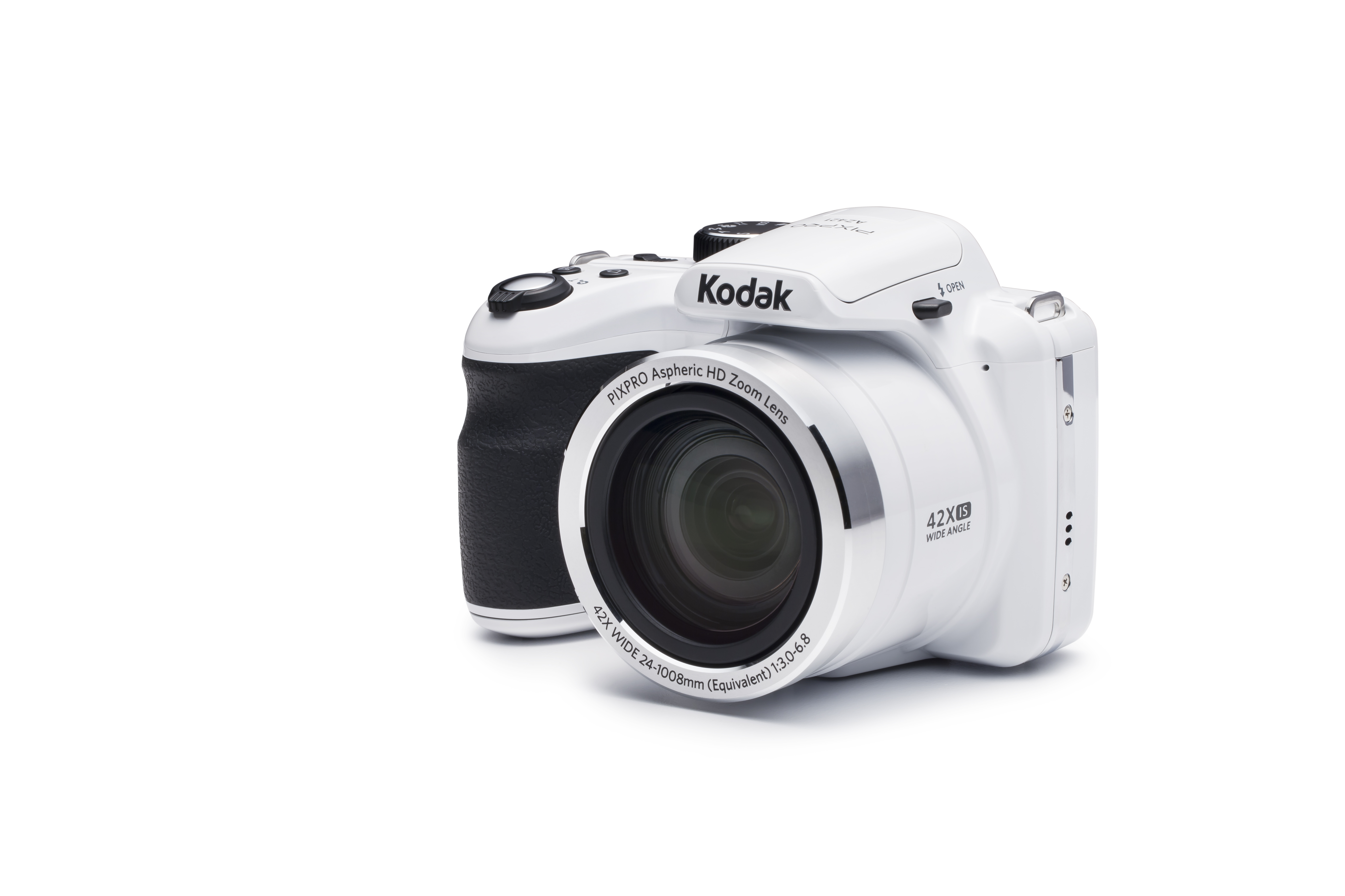 KODAK PIXPRO AZ421 Bridge Digital Camera 16MP 42X Optical Zoom HD720p  (White)
