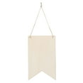 thumbnail image 4 of Hanging Wooden Plaque, Retro Unfinished Hanging Wood Sign Painting Tool  For Home Decoration, 4 of 8