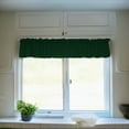 thumbnail image 5 of Solid Poplin Window Valance Hunter Green 58" Wide, 5 of 5