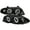 Black, variant on 4 Door Halo Projector Headlight for 99 to 01 BMW E46, Black - 10 x 20 x 25 in.