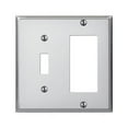 thumbnail image 1 of Amerelle C983TRCH 1 Toggle 1 Rocker-GFCI Wall Plate  Pro-Polished Chrome, 1 of 1