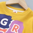 thumbnail image 6 of LNMQLPDBS Girl Tops Size 7-8 Cute Tops Teens Graphic Tees Y2k Girls Long Sleeve Shirts Size 14-16 Shirts for Teens Teen Girl Shirts Girls Clothes, Yellow 6-7 Years, 6 of 9