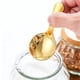 thumbnail image 4 of Cuchara de postre con mango corto reutilizable, tenedor, herramientas de cocina de acero inoxidable, cuchara para niños pequeños, 4 Uds., 4 of 5