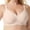 Light Pink, variant on Womens Bras Wireless No Underwire Push up Full Coverage Deep V Soft Sports Bralettes Supportive Breathable Comfy Everyday T-Shirt Bras Black XXL