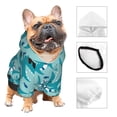 thumbnail image 5 of Yiaed Shark Wearing Sunglasses Print Dog Hoodie Security Pet Dog Costume Pets Dog Hoodie Sweatshirt with Pocket for Small Dogs-Medium, 5 of 5