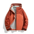 thumbnail image 2 of Mens Shirts Under $10 Waterproof Jackets for Men Lightweight Windbreaker Raincoat Hooded Outdoor Hiking Coats Zip Up Jacket, 2 of 6