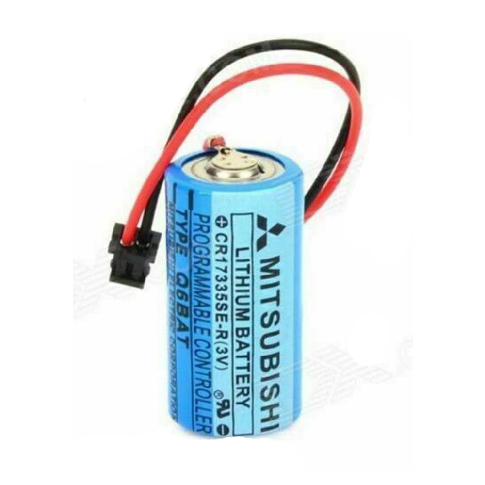 5-Pack CR17335SE-R 3V Q6BAT PLC 3V 1800mAh Lithium Battery AA for Mitsubishi Q25PRHCPU Q170HBATC QNS FANUC PLC System