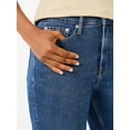 thumbnail image 5 of Free Assembly High Rise Full Wide Leg Straight Jeans (Women's), 5 of 5