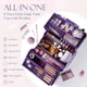 thumbnail image 2 of Funda organizadora de maquillaje FRENESSA extra grande con 6 bandejas, color morado, 2 of 7