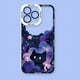 thumbnail image 4 of Funda de teléfono transparente con dibujos animados de cielo estrellado, gato negro, para Samsung Galaxy S24, S23, S22 Ultra, S21, S20 FE, Note 20, 10 Plus, A15, A25, A35, A55, 4 of 4