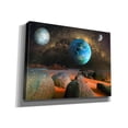 thumbnail image 2 of Epic Graffiti 'Planets' by Ata Alishahi, Giclee Canvas Wall Art, 16"x12", 2 of 8