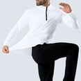 thumbnail image 4 of Xihbxyly Sudadera con Capucha para Hombre, Elegante Sudadera de Manga Larga con Cremallera, Chaqueta Informal Transpirable, Perfecta para Correr y Fitness, Uso Diario, Estilo Moderno, Disponible En V, 4 of 5