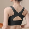thumbnail image 4 of Wycnly Bras for Women,Womens Sports Bras,Seamless Bras for Women Lace Layer Trim Comfy Knitted Workout Yoga Tank Bras Full Coverage Push up Wireless Bralette with Pad, 4 of 5