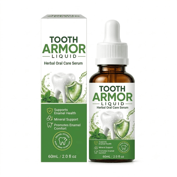 Dentite Cavity Healing Tooth Armor, for Daily Dental Support, Clear, 60ml, 1-Pack