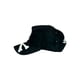 thumbnail image 5 of Vago Gorra Negra Bones Estilo Urbano con Calavera en Relieve y Gamuza, 5 of 5