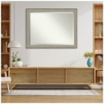 thumbnail image 3 of Amanti Art Fleur Silver Beveled Wood Bathroom Wall Mirror, 3 of 10