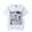 White, variant on 2025 Blake Shelton Friends and Heroes Tour Men's and women's fashionable casual short sleeved round neck T-shirt street wear