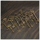 thumbnail image 5 of Conjunto de 72 Antiguos Vintage Antiguo Aspecto Bronce Esqueleto Llave Corazón Cerradura Colgante, 5 of 5
