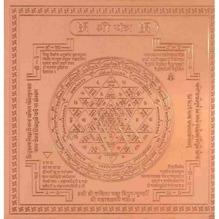 Shree Yantra Copper  (6 x 6 inches, Brown)