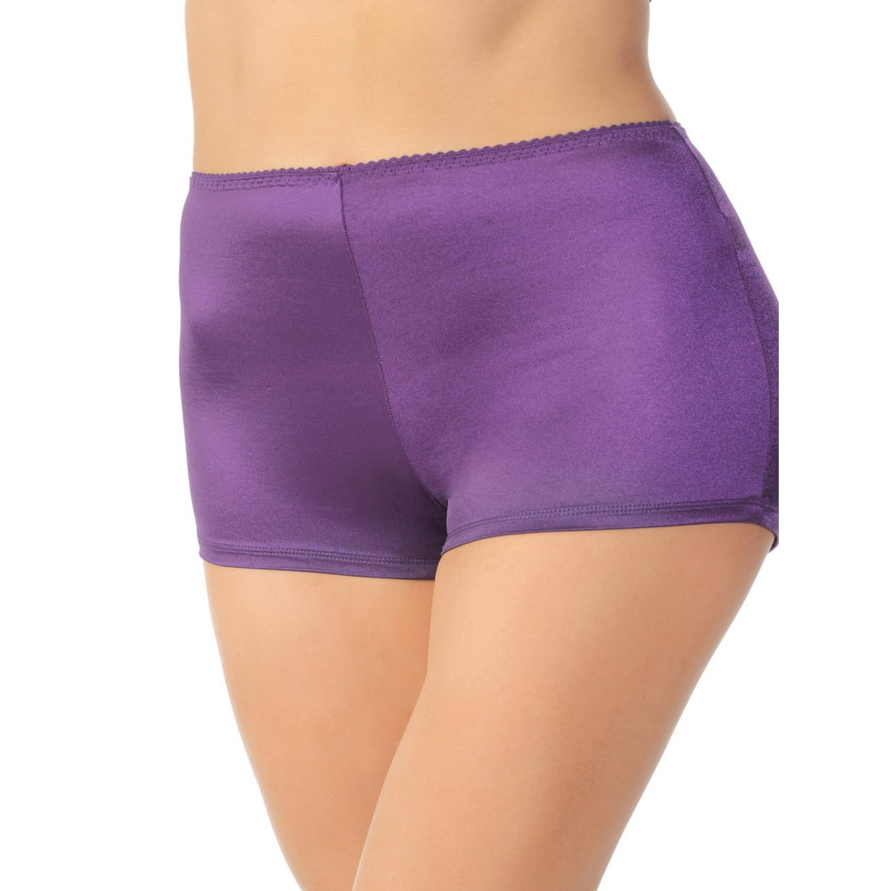 Vassarette Women's Undershapers Light Control Boy Short Panty, Style 4842001