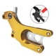 thumbnail image 3 of Soporte de freno de disco de bicicleta Asiento fijo de bicicleta de carretera Marco trasero duradero Bicicleta de montaña dorado kusrkot Adaptador de freno de disco, 3 of 6
