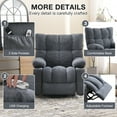 thumbnail image 6 of JONPONY Power Lift Recliner Chair Recliners for Elderly with Heat and Massage Recliner Chair for Living Room with Infinite Position and Side Pocket,USB Charge Port,Blue, 6 of 17
