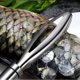 thumbnail image 3 of Removedor de escamas de pescado de 2 piezas con diente de sierra de acero inoxidable que se quita fácilmente JAMW Sencillez, 3 of 5